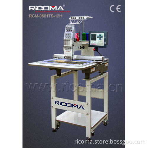 Single Head Embroidery Machine (RCM-0601TS-12H-EW4814)